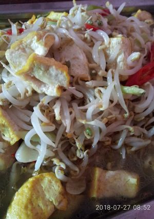 Foto resep Sayur toge tahu