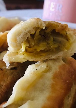 Töltött dumpling recept fotója