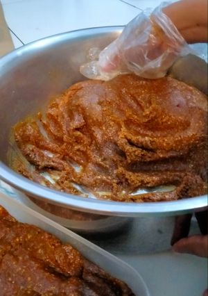Foto resep 10. Sambal Pecel khas Nganjuk