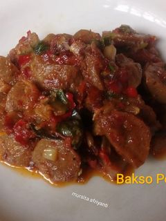 Foto resep Bakso Pedas (bakso goreng)