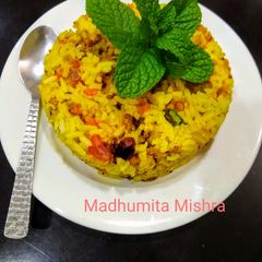 A picture of Tomato Rice.