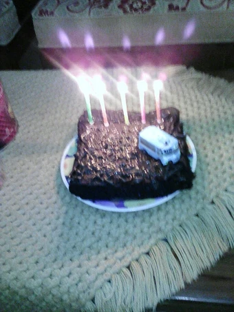 Langkah Mudah untuk Membuat Resep  Cake Coklat Ultah Tayo by: Erni Hartanti.Amd😍😄😘 yang Menggugah Selera, Lezat