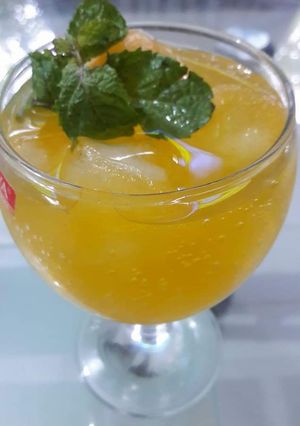 A picture of 🍋🍺🍋🍾🍾 Mango Lemonade🍋🍺🍋🍾🍾  #KokabandCookpad #ramadankitiyari.