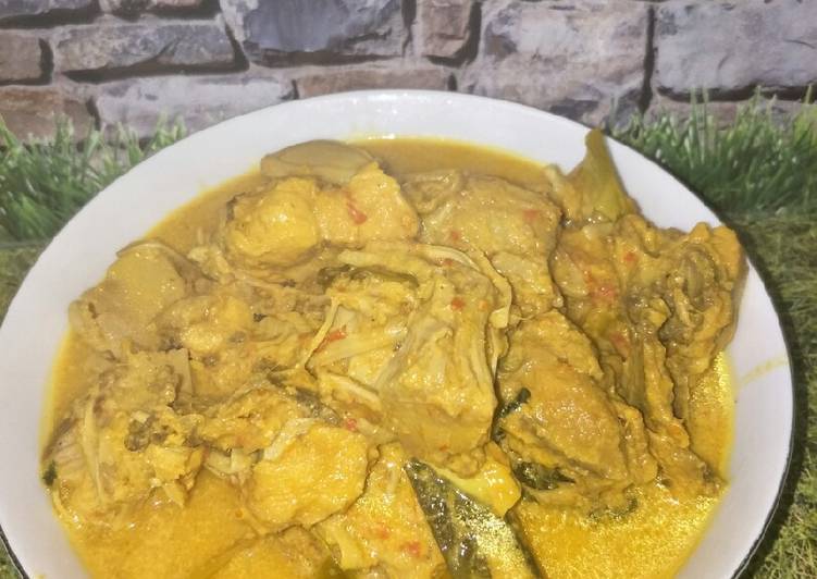 Sayur Lodeh Ayam (Sayur Nangka)