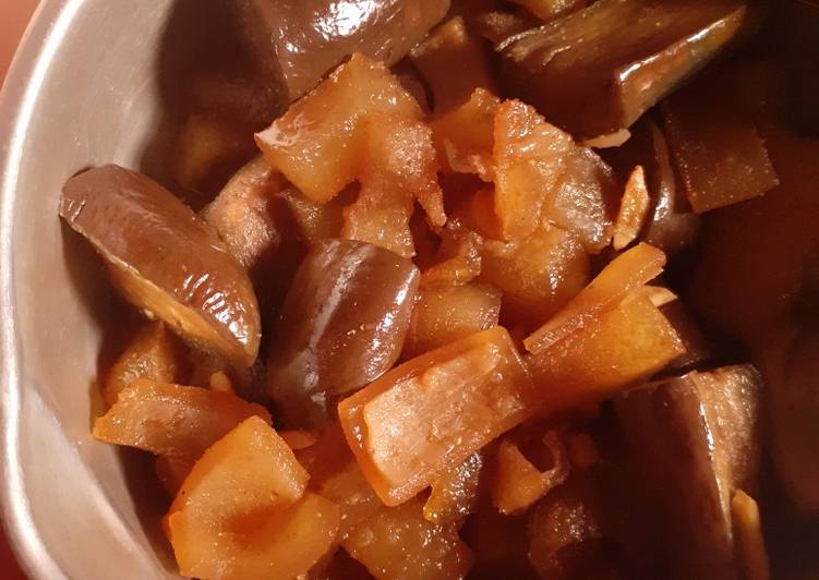 Cap RongKi (Tumis Kecap Terong Kikil) Cap RongKi (Tumis Kecap Terong Kikil)