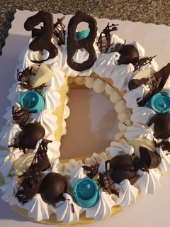 Una foto de Letter Cake o Torta letra