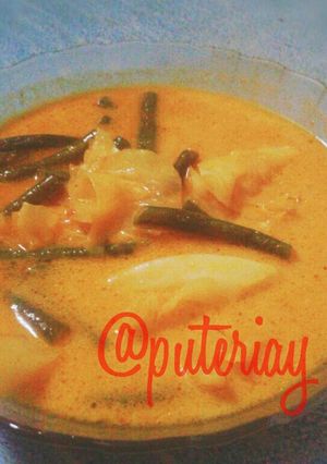 Foto resep Gulai Kapau Kol & Kacang Panjang