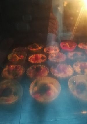 Una foto de Tartaletas de hojaldre con frutos rojos