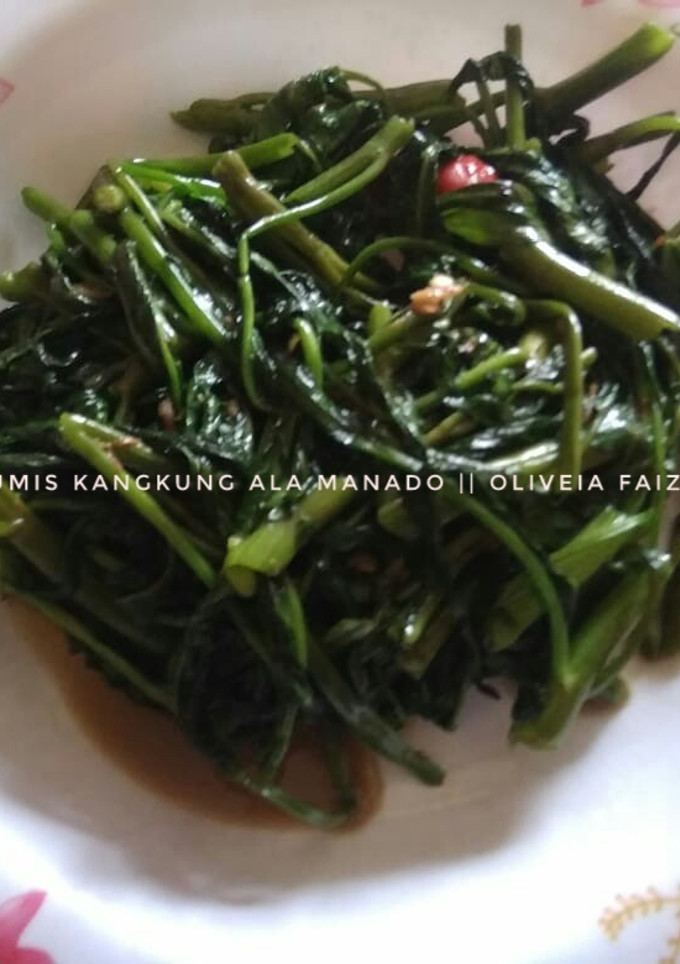 Foto resep 275) Tumis Kangkung Ala Manado