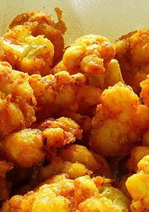 A picture of Gobi Fry Crispy alias Cauliflower fry.