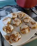 Muffins de panettone keto
