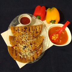 A picture of Veg quesadillas.