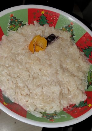 Una foto de Arroz con leche express