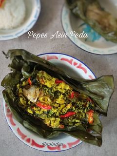 Foto resep Pepes Asin Peda