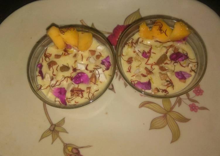 Step-by-Step Guide to Prepare Delicious Mango shrikhand