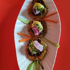 A picture of Potato bread cutlet.