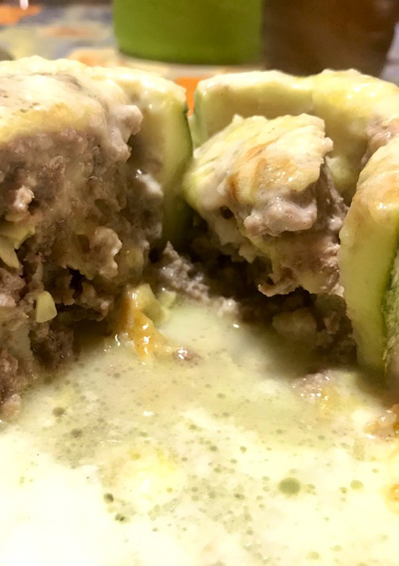 Una foto de Zucchini Rellenos