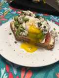 Tostada Saludable con Huevo Pochado