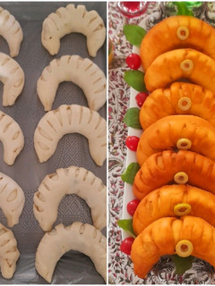 عکسی از دستور پیراشکی گوشت 🥐🥐🥐
