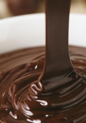 A picture of Chocolate Ganache - Using Milk.