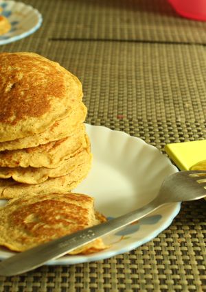 A picture of Bread pancakes.