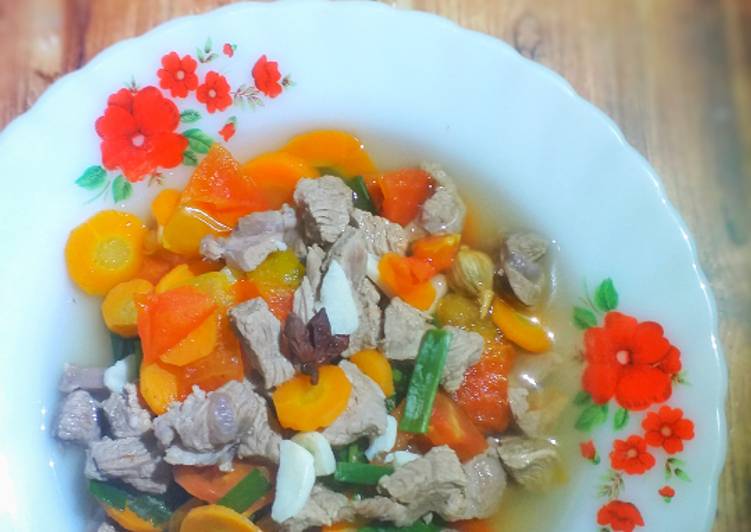 Resep Sup Bening Daging Kambing 245 Yang Nikmat