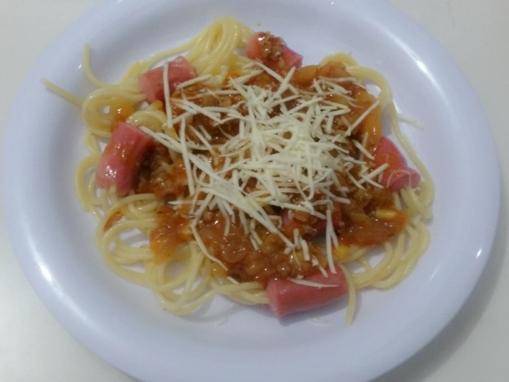 Resep Spaghetti saus bolognese Anti Gagal