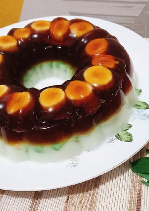 Foto resep Puding Cendol Pisang