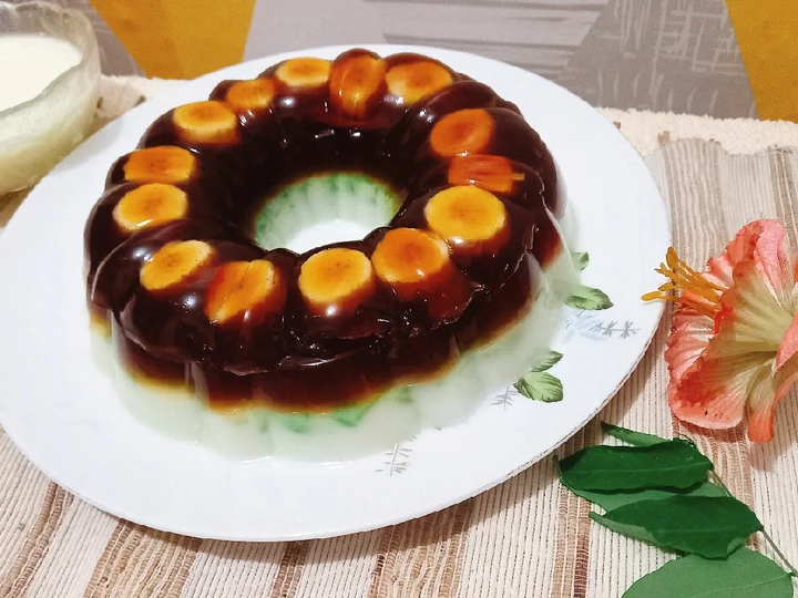 Langkah Gampang Menyiapkan Resep Puding Cendol Pisang yang Enak Banget Anti Ribet, Lezat Sekali