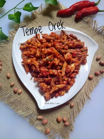 Langkah Gampang Membikin Resep Tempe Orek Campur Kacang Tanah &amp; Teri Jengki yang Sempurna Anti Ribet, Bikin Ngiler