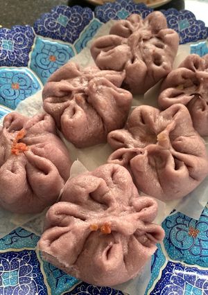 Foto resep Bakpao Ubi Ungu