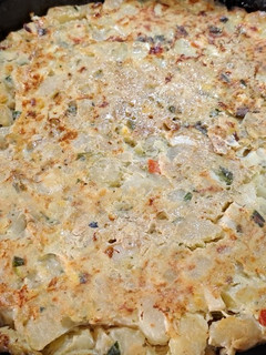Una foto de Tortilla de papas hervidas al horno