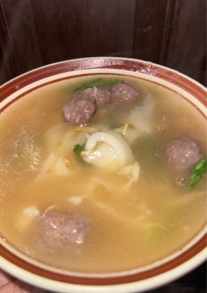 Foto resep Kwetiau bola sapi siram kuah
