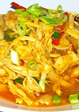 Foto resep Ayam suwir pedas manis