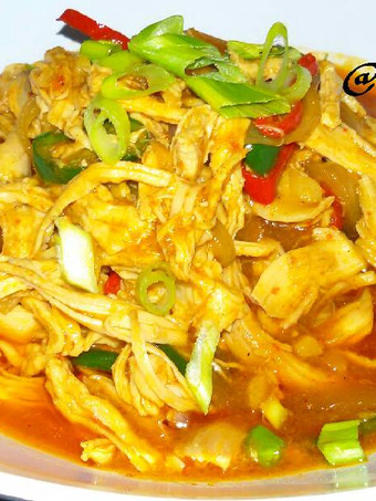Resep Ayam suwir pedas manis yang Enak