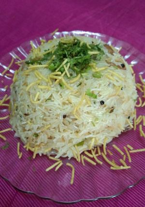 A picture of Vermicelli upma.