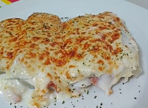 Foto principal de Pencas de acelga con jamón