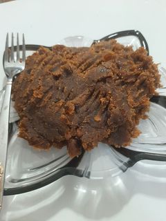 عکسی از دستور حلوا خرما 😋