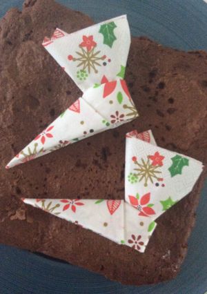 Une photo de Gâteau au chocolat pour Noël