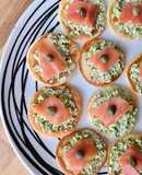 Blini (Bánh Xèo Nga) Với Cá Hồi Xông Khói