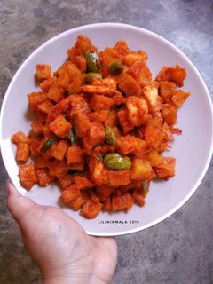 Foto resep Sambal goreng kentang udang petai