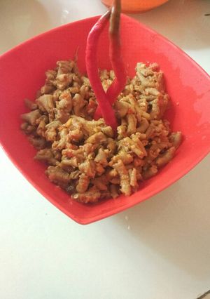 Foto resep Tumis usus pedas