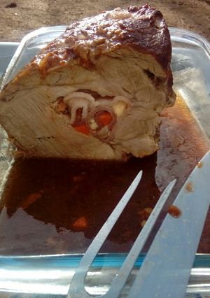 Una foto de Carre de Cerdo mechado 🐷