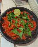 Sambal Mentah Tomat Kemangi