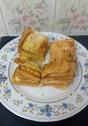 Foto resep Healthy honey toast specials (Roti bakar madu spesial)