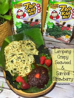 Gambar Lempeng Crispy Seaweed & Sambal Strawberi