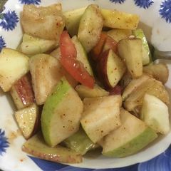 A picture of Fruit chaat.