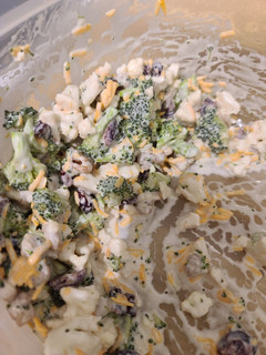 A picture of Broccoli salad.