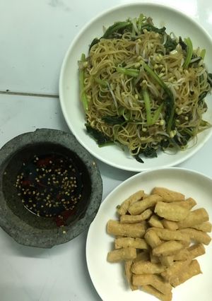 Hình của món Mì xào chay🥦🥕🌶🥒🥬.