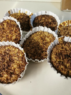 Una foto de Muffins de manzana